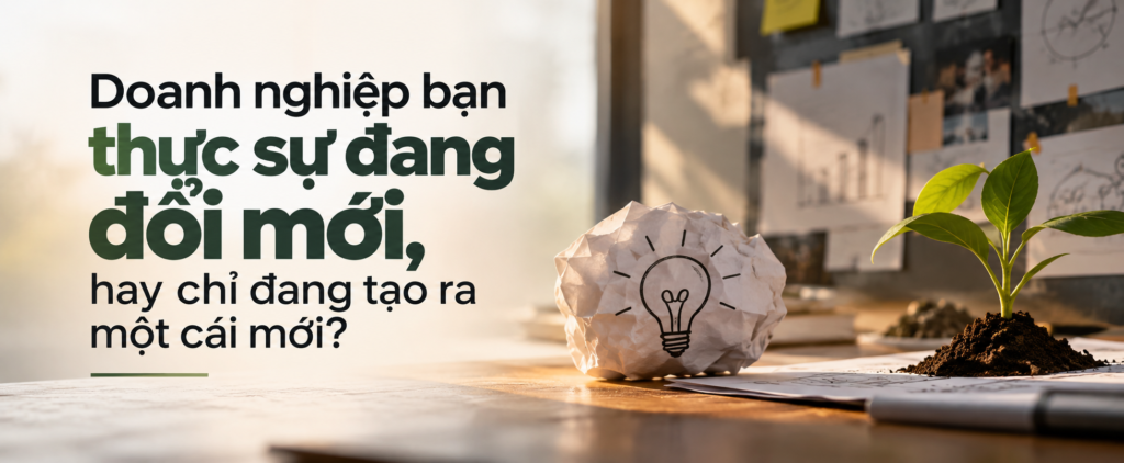 [Innovation] Bài 01 | Từ thực tế doanh nghiệp đến cách nhìn mới về đổi mới (innovation)